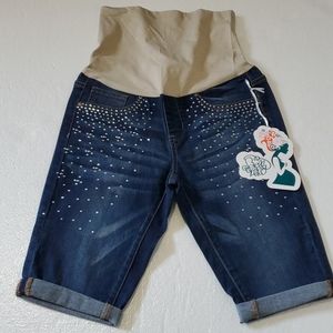 Bella Vida Jean Maternity Shorts